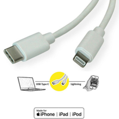 Roline USB-C kabel za punjenje i prijenos podataka  8-pin